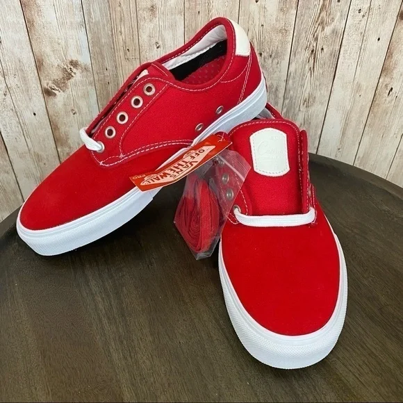 Vans Chima Ferguson Pro Skate Shoe Racing Red‎  Size 8 Women - Picture 2 of 14